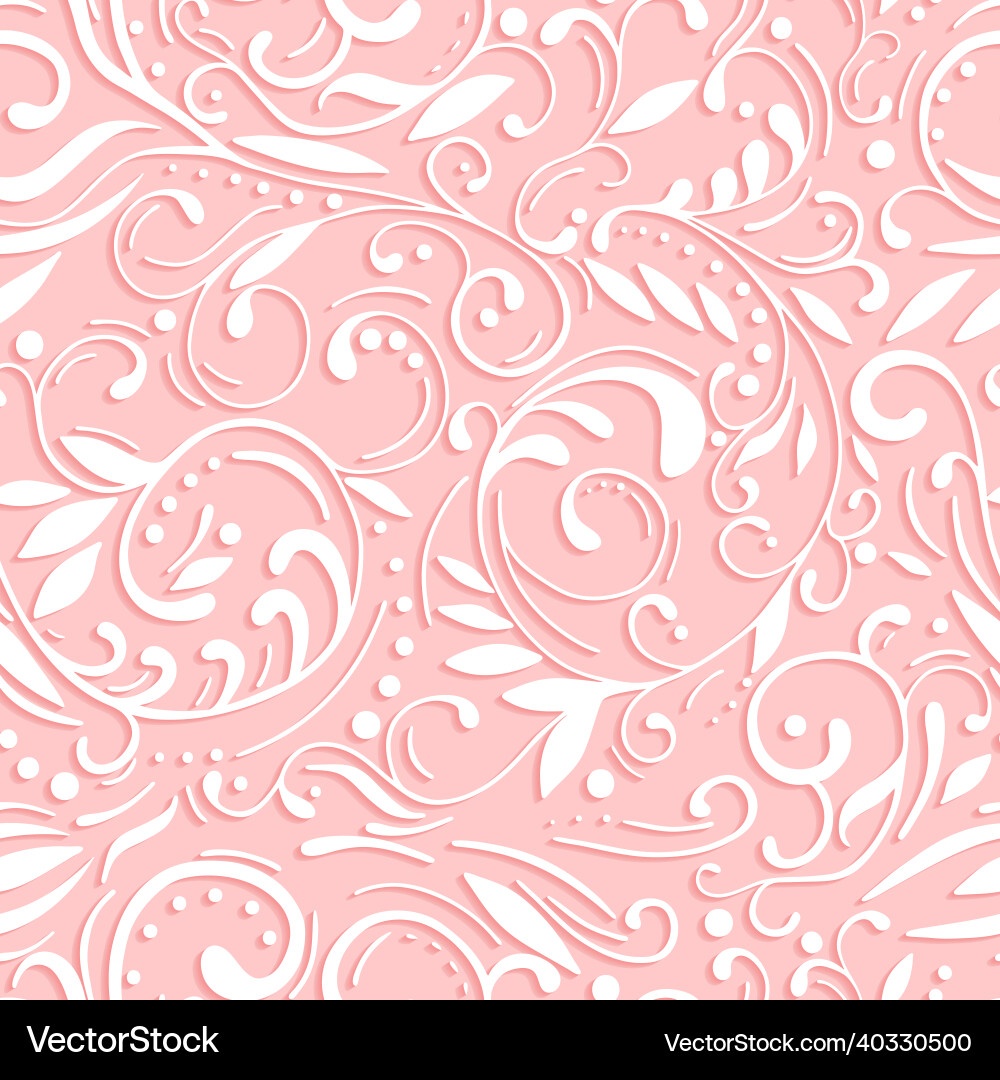 Abstract hand drawn seamless pattern openwork Abstract hand drawn seamless pattern openwork vector image