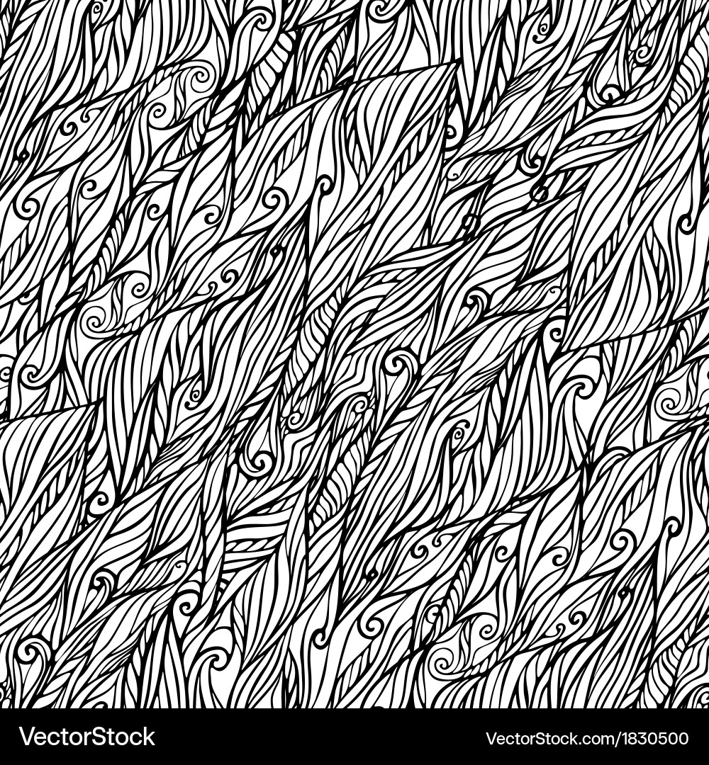 Abstract Wave Pattern vector image