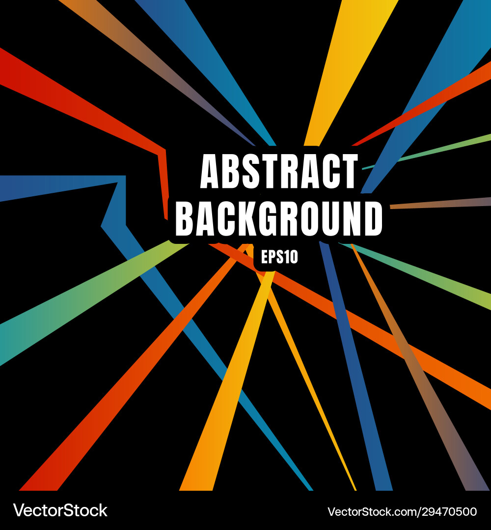 Colorful Diagonal Line Abstract Background vector image