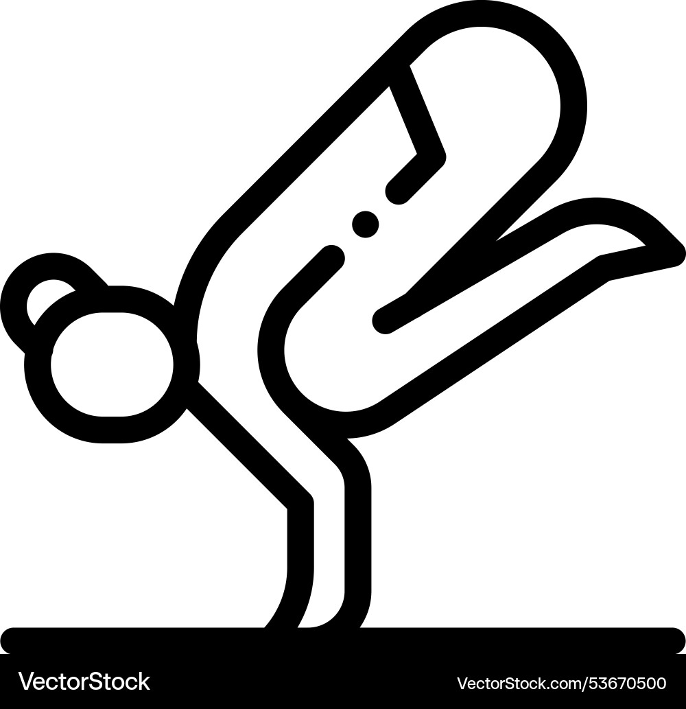 Flexometer icon thin linear style design isolated Flexometer icon thin linear style design isolated Vector Image