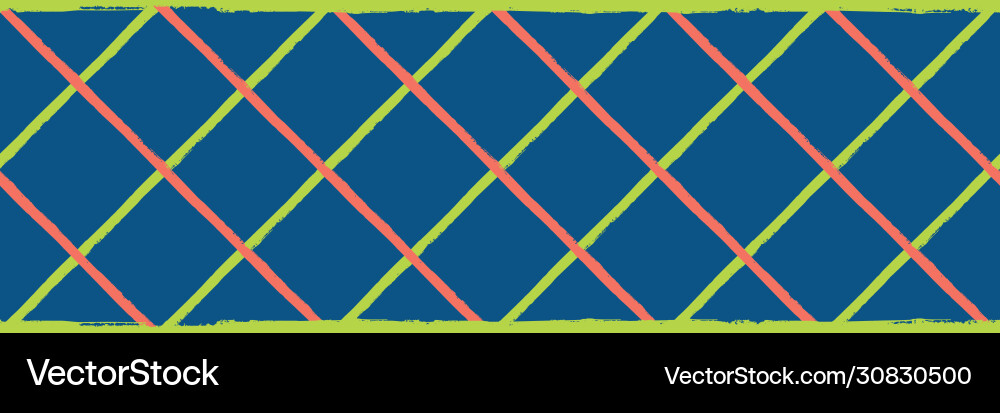 Wicker weave seamless border pattern Wicker weave seamless border pattern Vector Image
