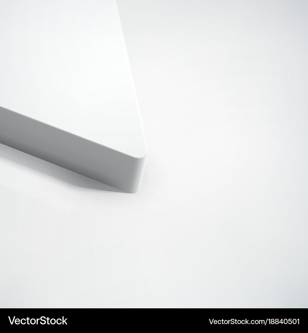 Abstract realistic object concept vector image
