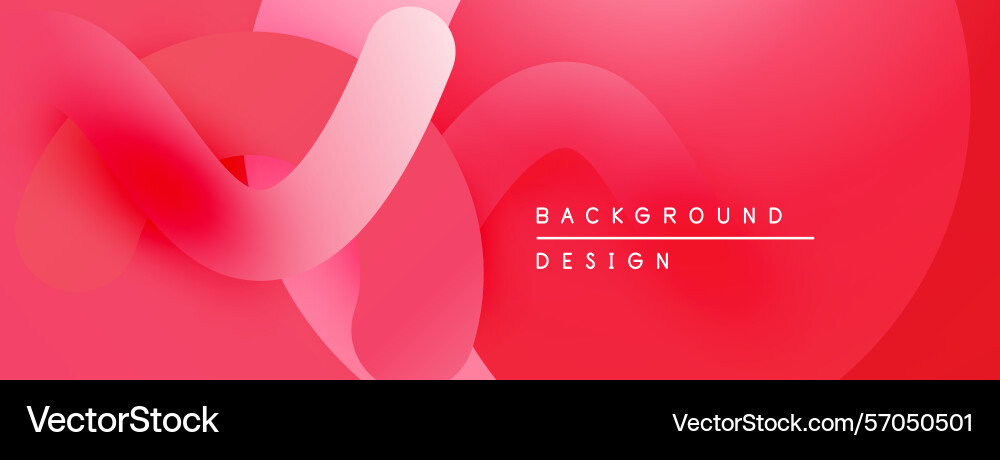 Abstract red background smooth shapes overlap Abstract red background smooth shapes overlap vector image