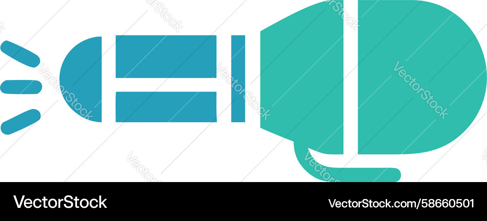 Dynamic microphone icon audio input device symbol Vector Image