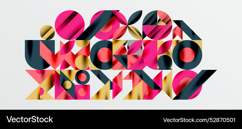 Geometric neo patterns abstract background Geometric neo patterns abstract background vector image