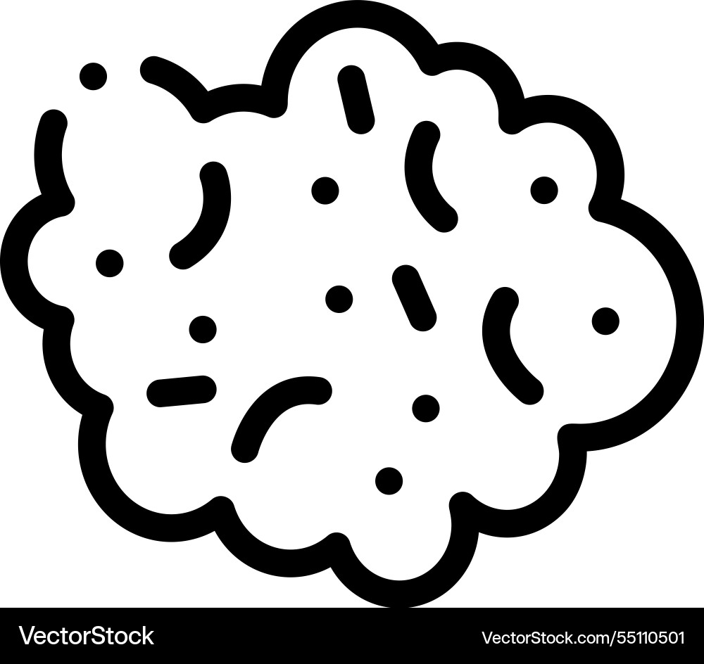 Neoprene icon thin linear style design isolated Neoprene icon thin linear style design isolated vector image