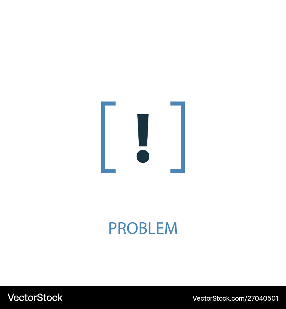 Problem Icon Blue