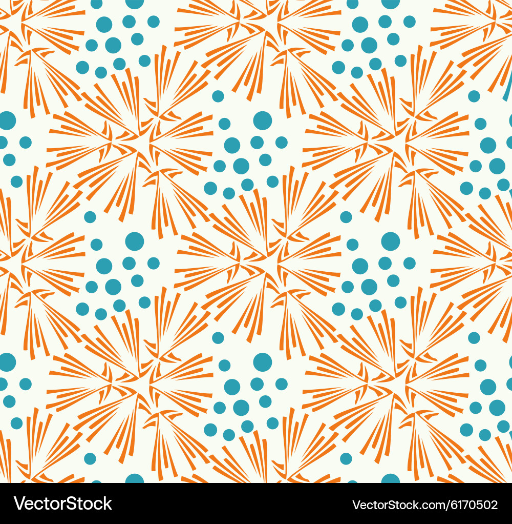 Abstract seamless pattern vector image