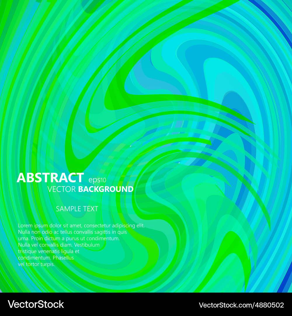 Dynamic Swirl Abstract Vector Image