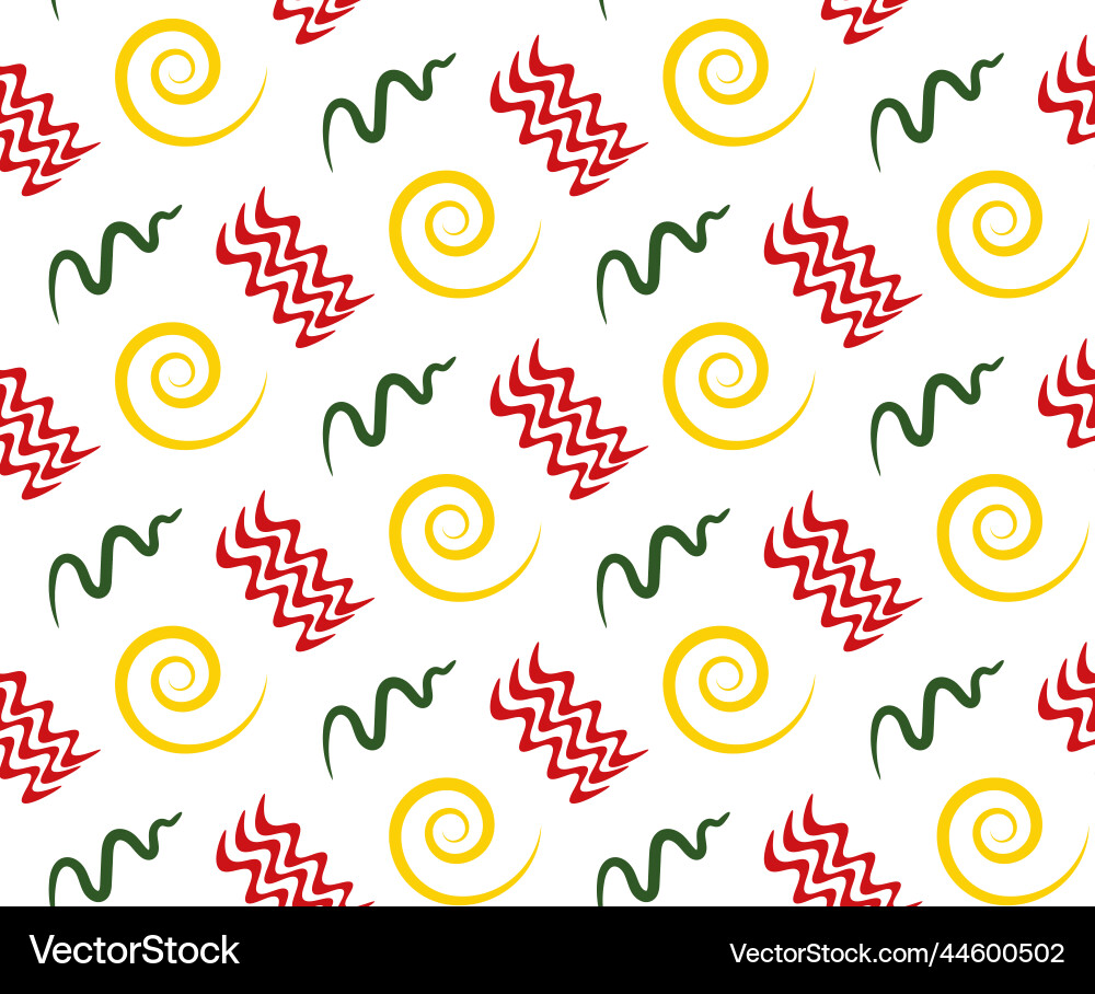 Geometric seamless pattern of simple shape red Geometric seamless pattern of simple shape red vector image