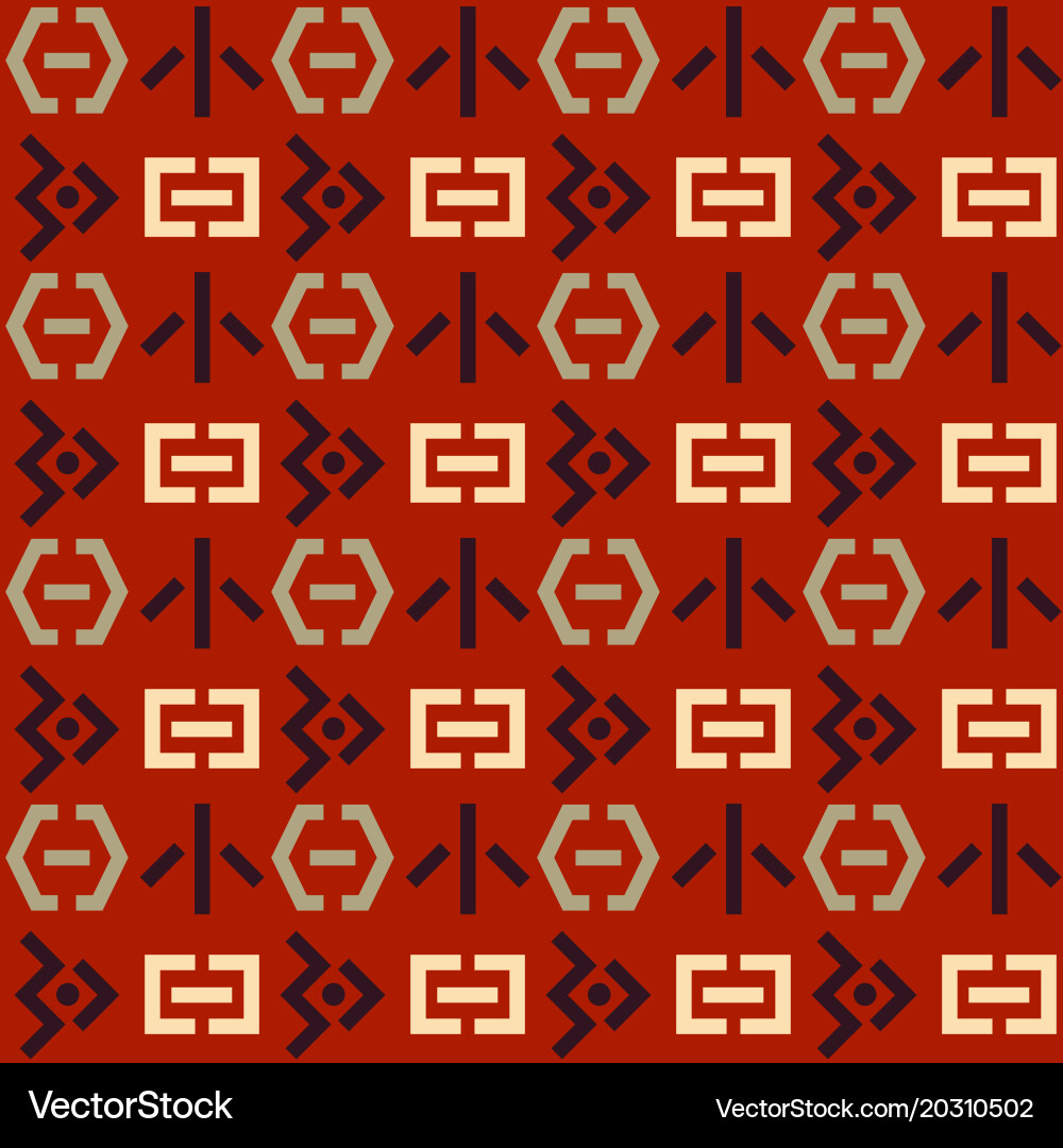 Space invaders seamless pattern vector image