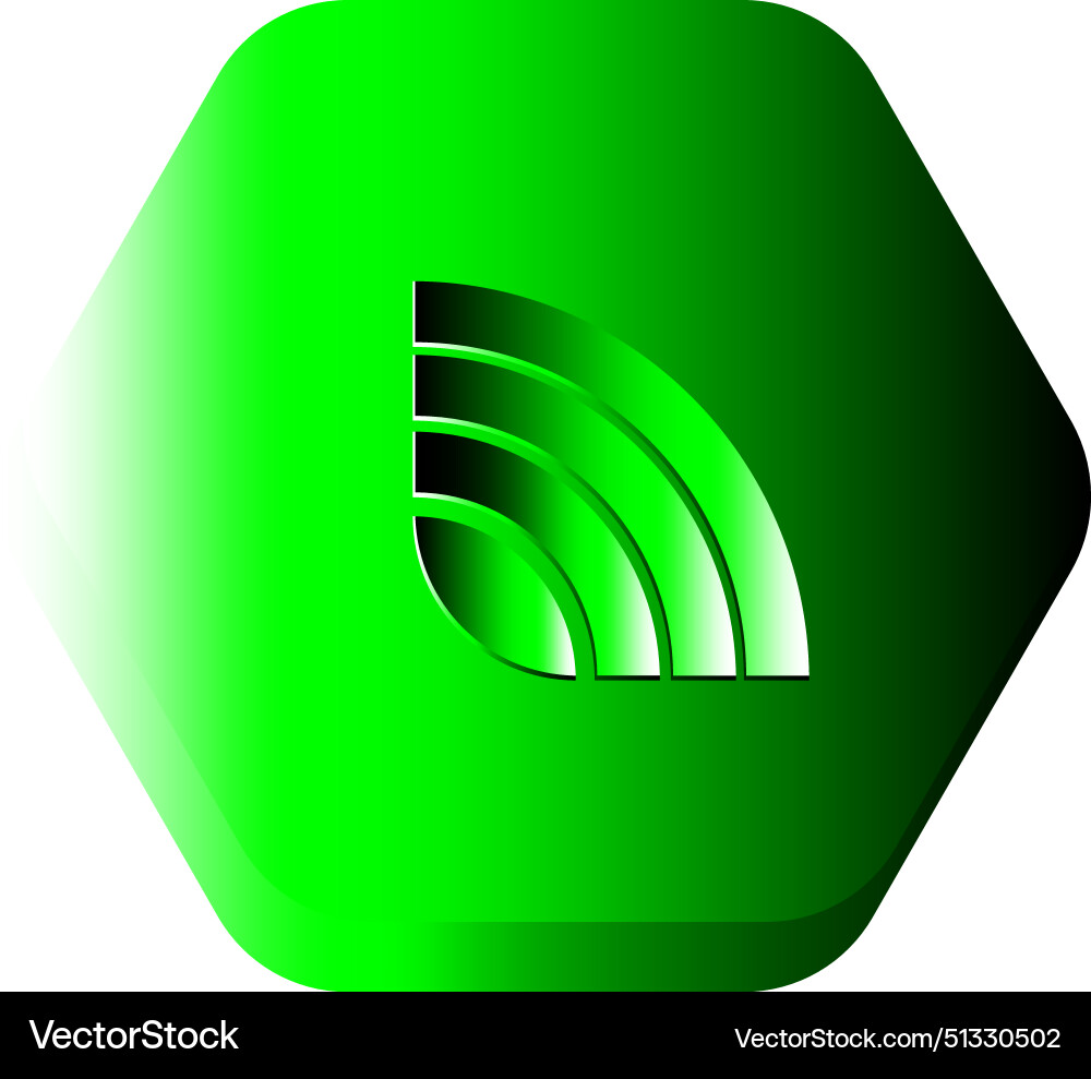 Wifi icon symbol signal network connected vector image
