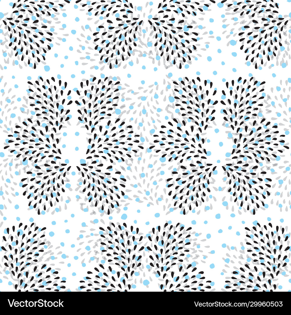 Abstract geometric doodle drop pattern Abstract geometric doodle drop pattern vector image