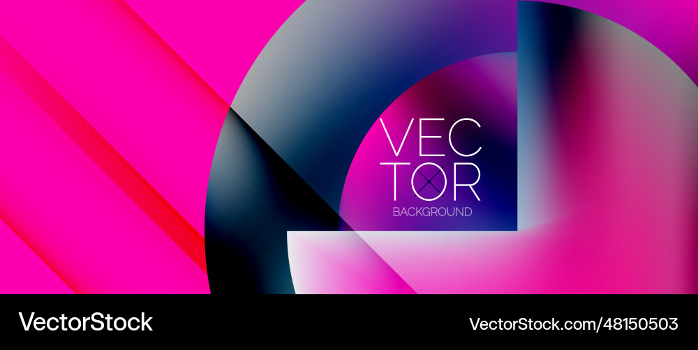 Dynamic fluid gradient techno sphere mesmerizing Vector Image