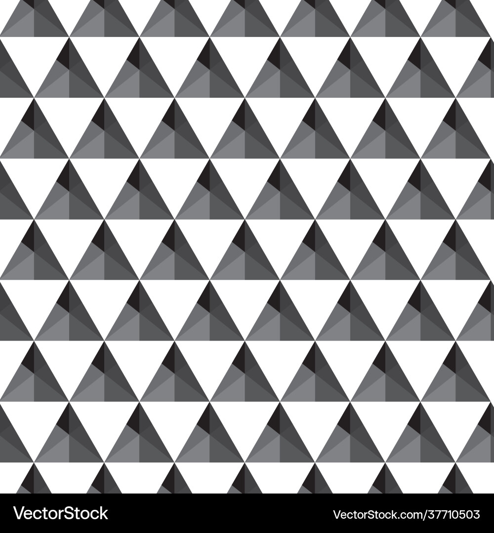 Triangular geometric pattern vector image