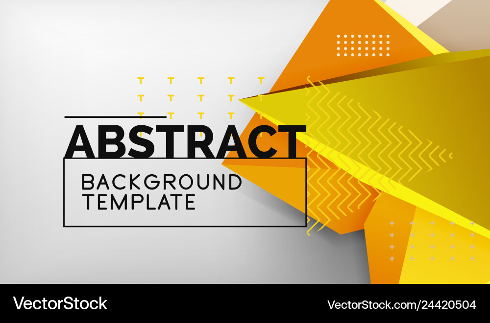 Abstract color triangles geometric background Abstract color triangles geometric background Vector Image