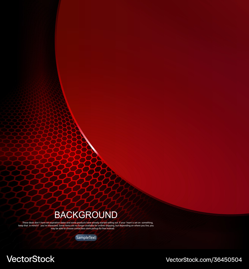 Abstract dark red tint mesh design with round vector image
