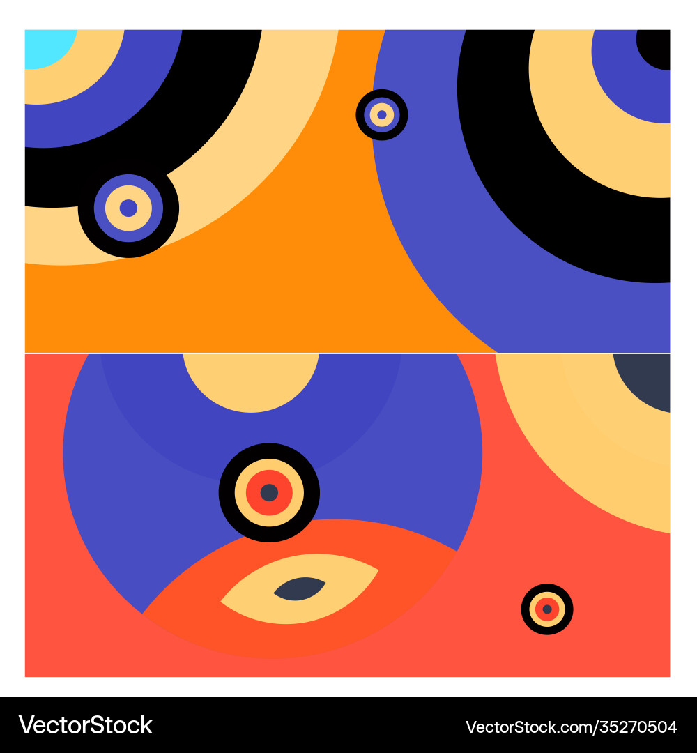 Colorful geometric and curve background pattern Colorful geometric and curve background pattern Vector Image