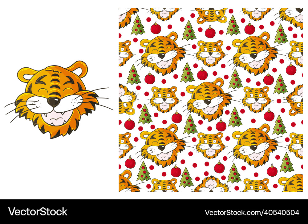 Cute set of element and seamless pattern ideal Cute set of element and seamless pattern ideal vector image