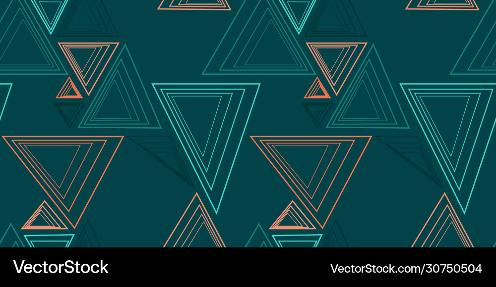 Multicolored triangles pattern Multicolored triangles pattern vector image