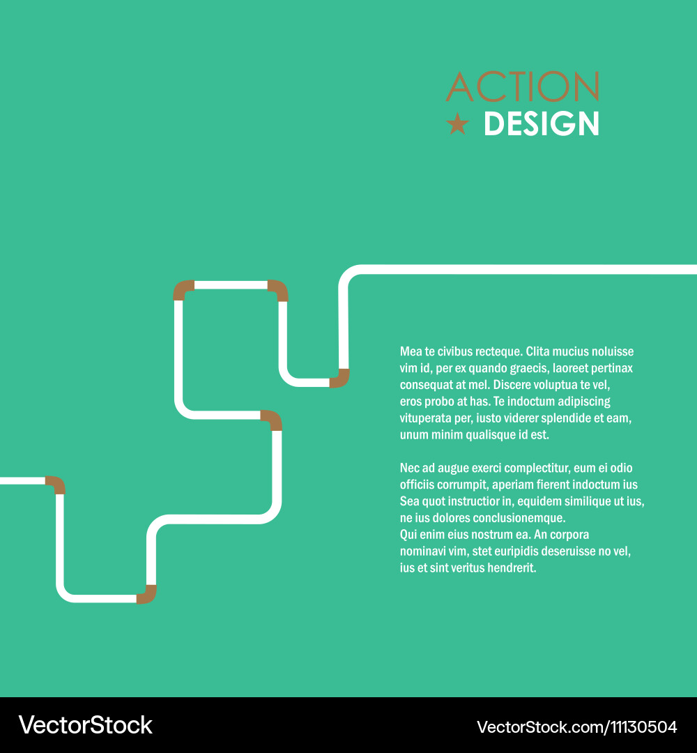 Pipe fitting set pipeline Vector Image