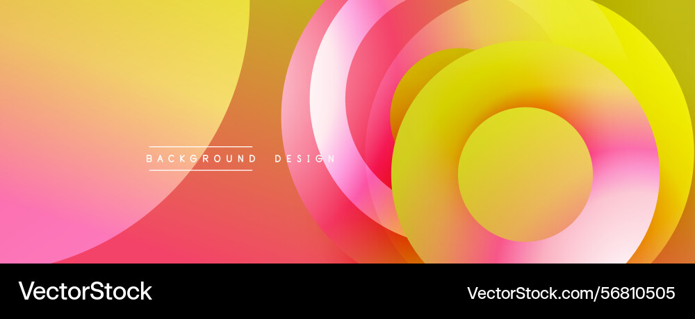 Abstract colorful circles overlap creating Abstract colorful circles overlap creating vector image