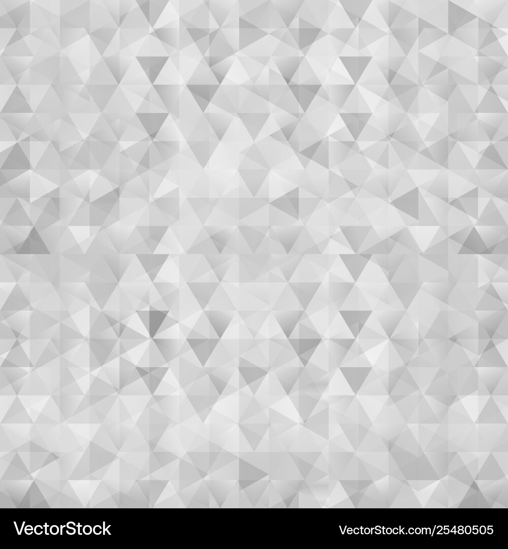 Gray abstract background with geometric pattern Vector Image