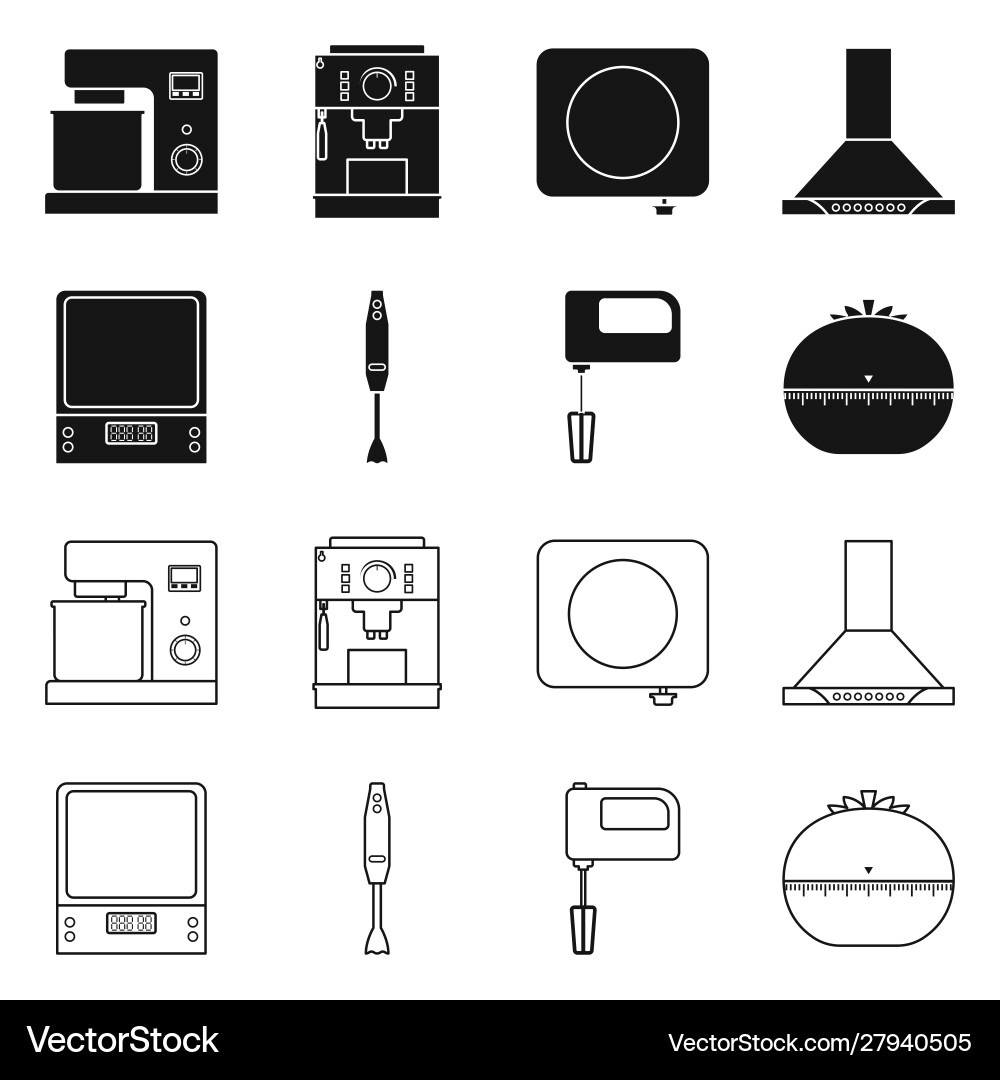 Isolated object tool and equipment icon set Isolated object tool and equipment icon set vector image