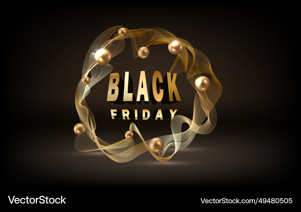 Schwarz friday verkauf banner poster logo gold Schwarz friday verkauf banner poster logo gold vektorbild