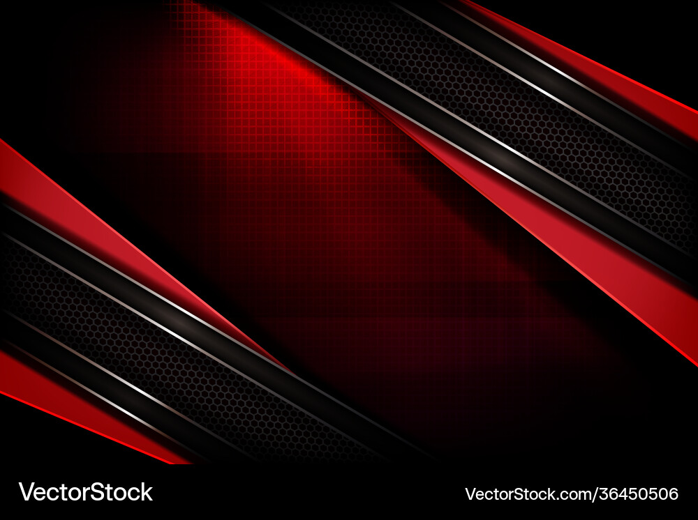 Abstract textured red background with gradient vector image