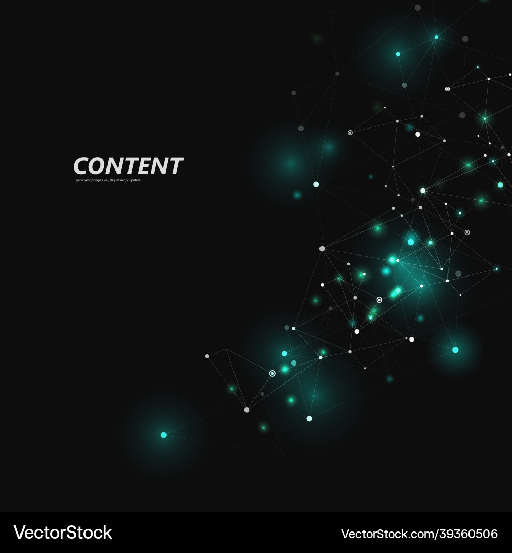 Abstract triangle structure network design Abstract triangle structure network design vector image