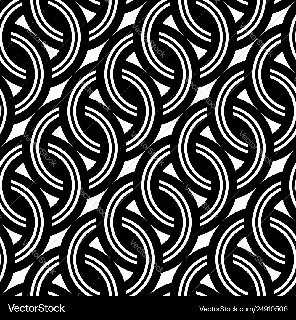 Design seamless chain pattern vector image