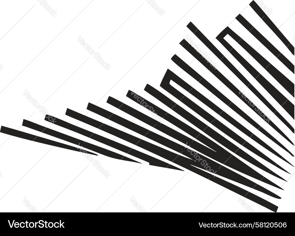 Dynamic Angled Lines Pattern Vector Image