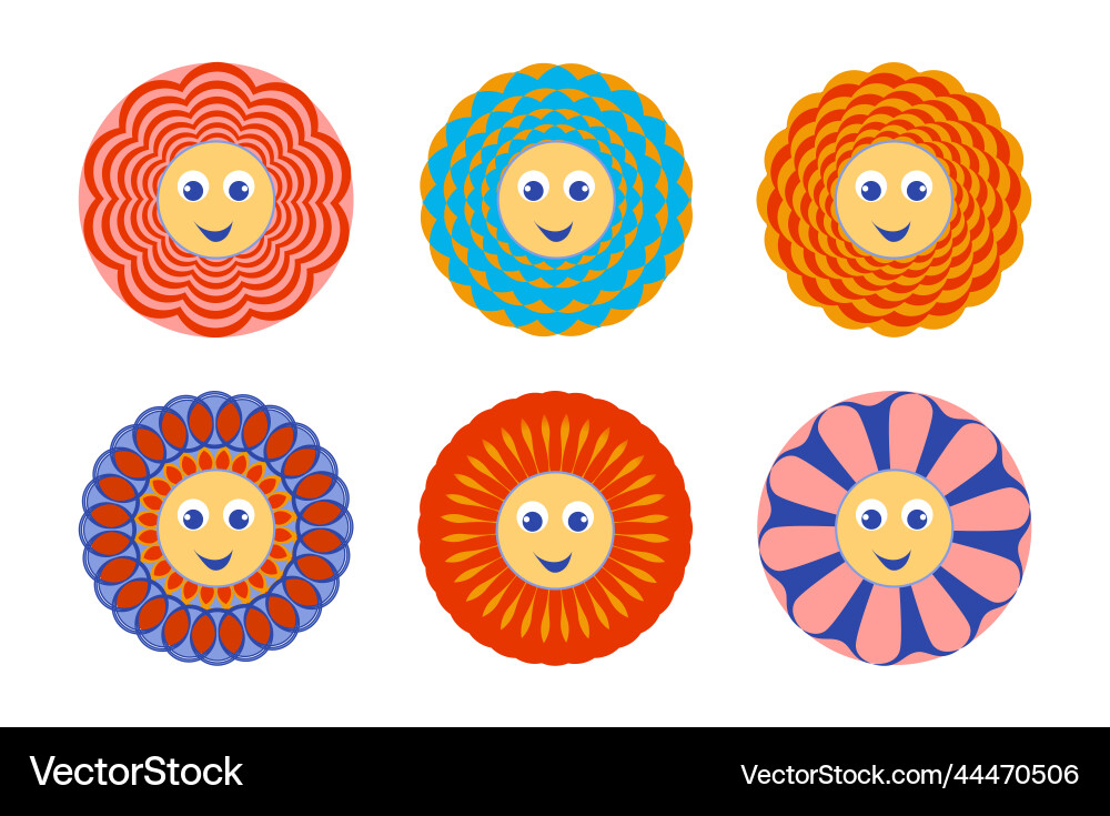 In simple linear style Vector Image