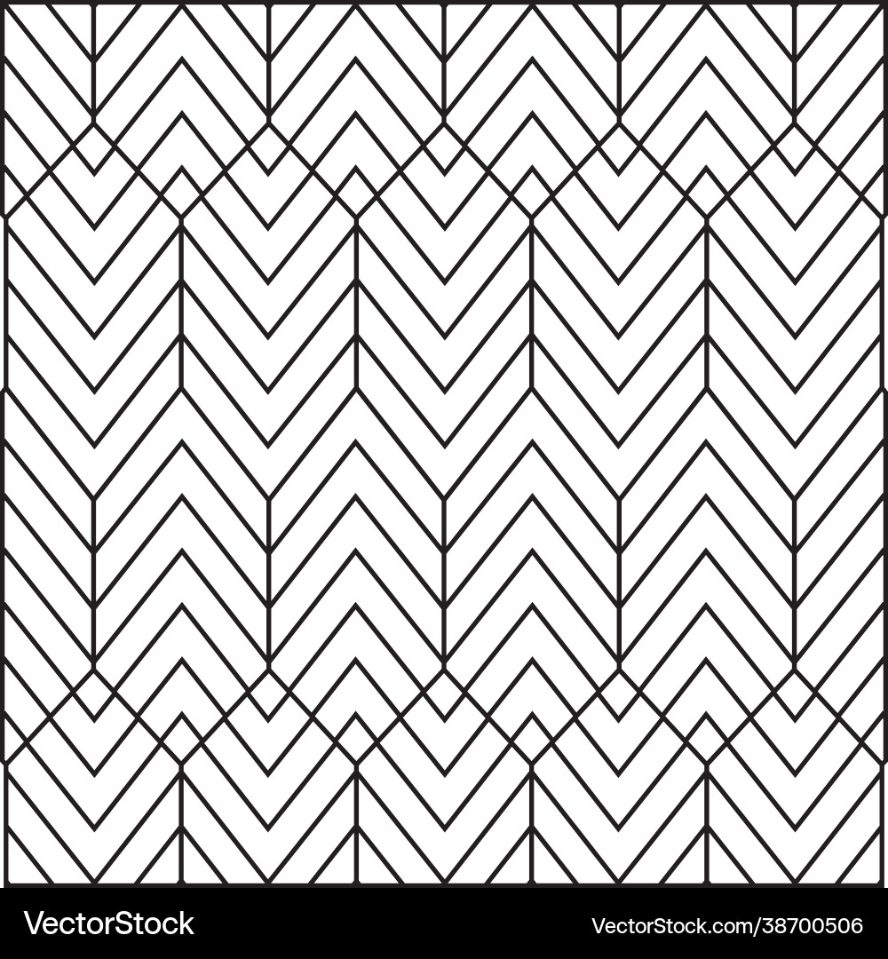 Linear flat abstract lines pattern vector image