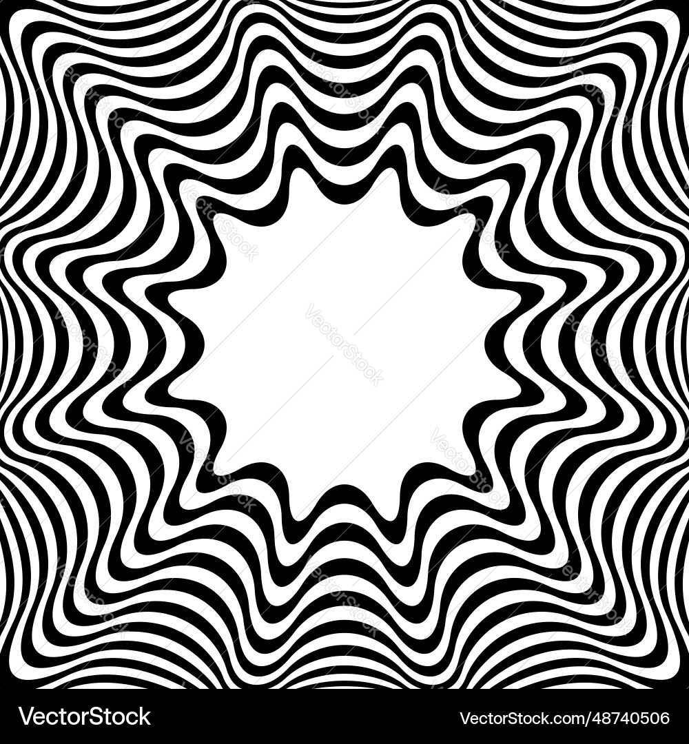 Wavy lines pattern Wavy lines pattern vector image