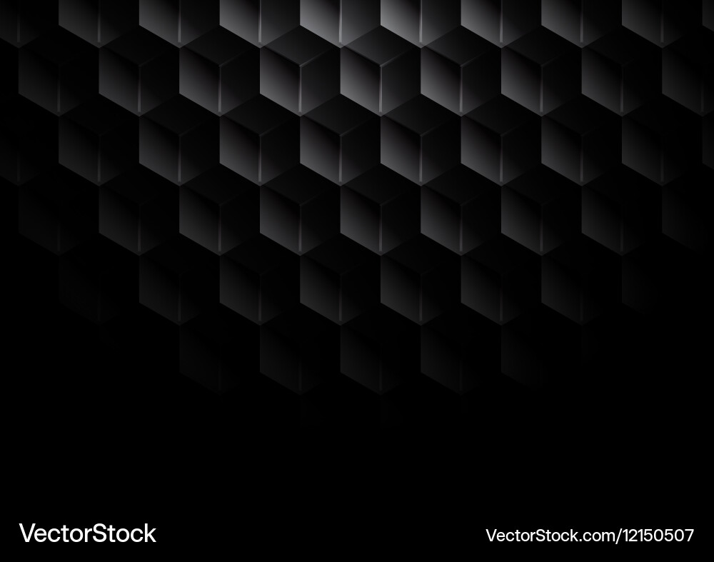 Hexagonal Shadow Gradient Background vector image