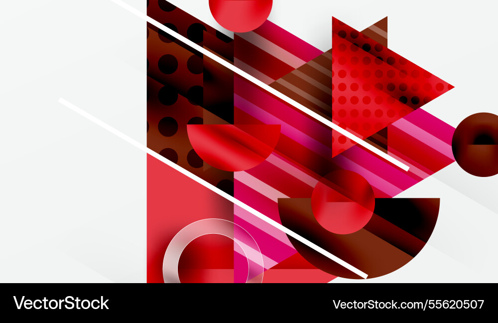 Modern abstract design with overlapping Modern abstract design with overlapping Vector Image