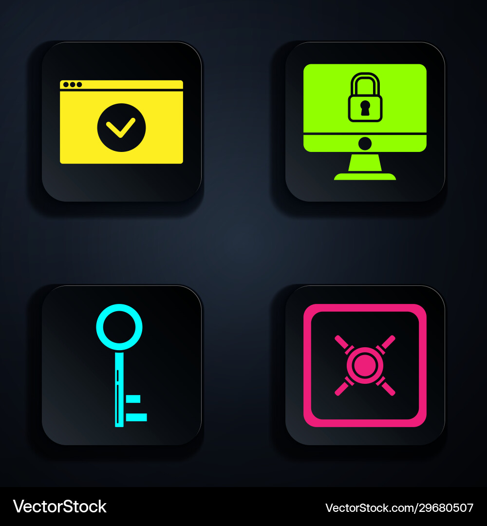 Stellen Sie sicher Ihre Website mit https ssl key Stellen Sie sicher Ihre Website mit https ssl key vektorbild
