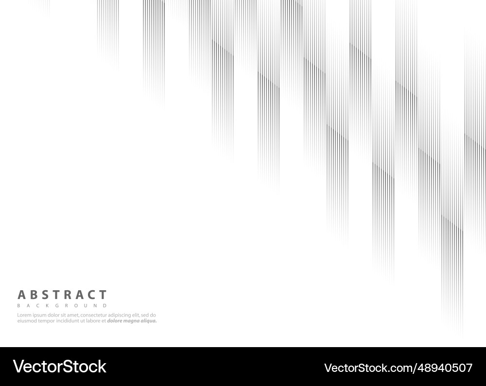 Technology stripe background abstract line modern Vector Image