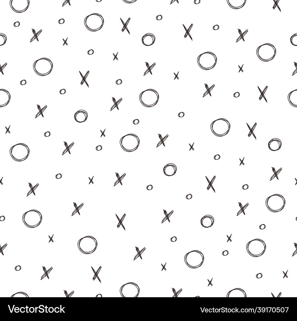 Tic tac toe game texture Vector Image
