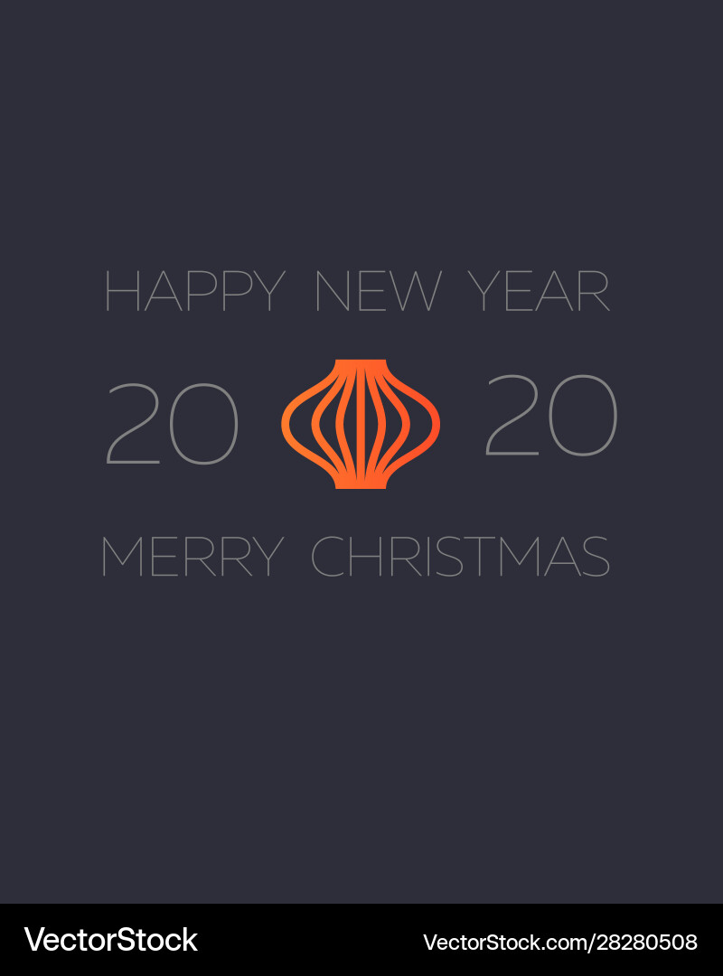 Christmas and new year banner Christmas and new year banner vector image