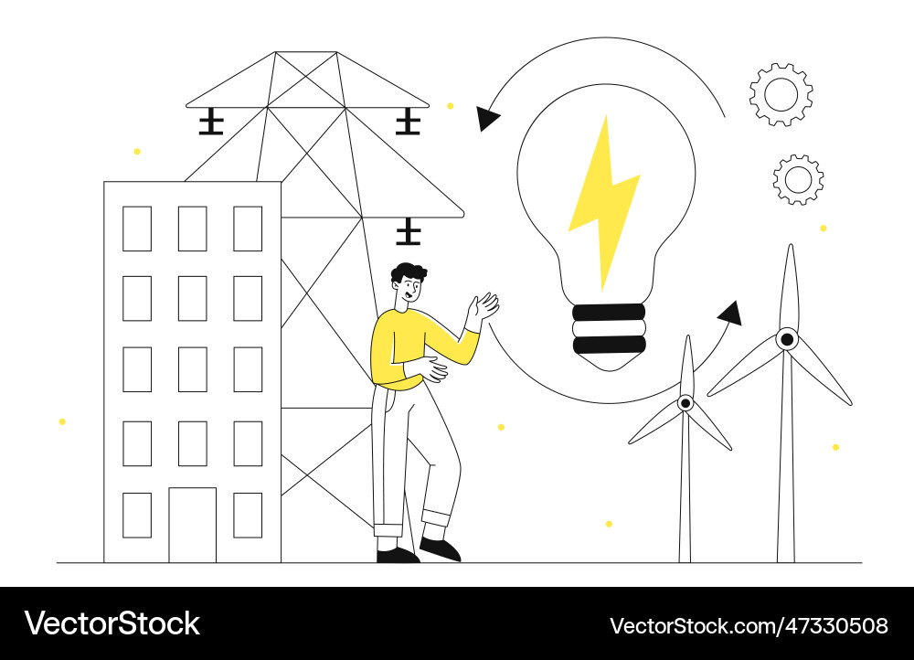 Electric charge concept Electric charge concept Vector Image