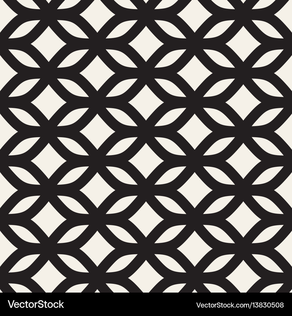 Geometric Lattice Pattern Vector Image