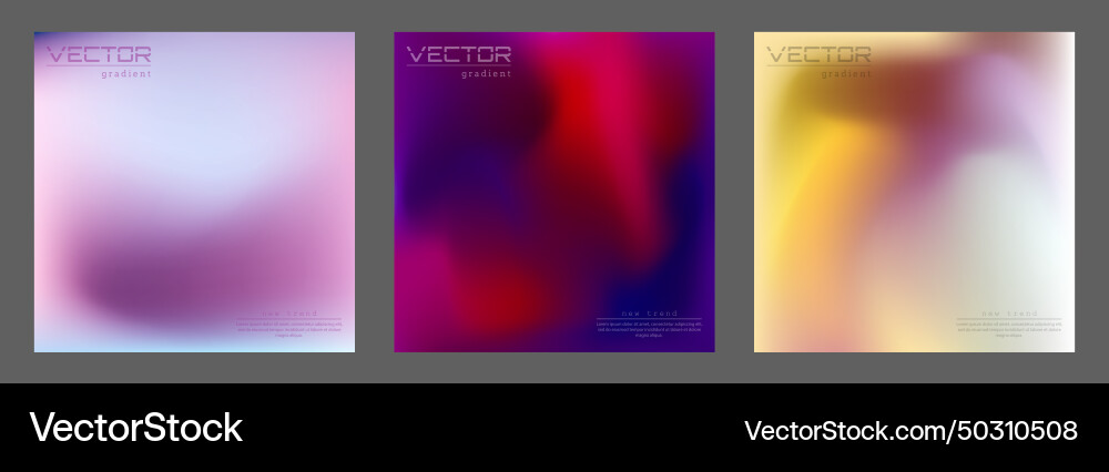 Gradient colorful blur background for the title Gradient colorful blur background for the title vector image