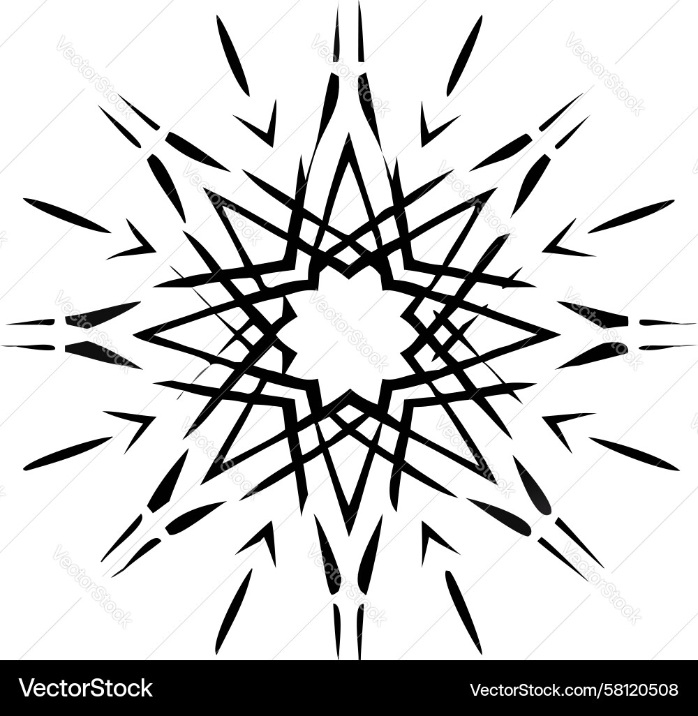 Interlocking Circle Pattern Vector Image