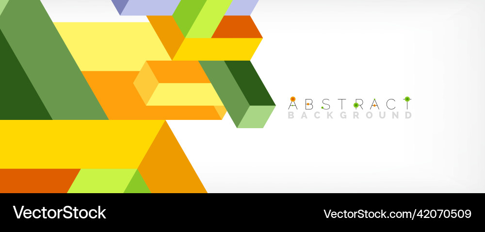 Abstract background 3d cubes cubic elements Abstract background 3d cubes cubic elements vector image
