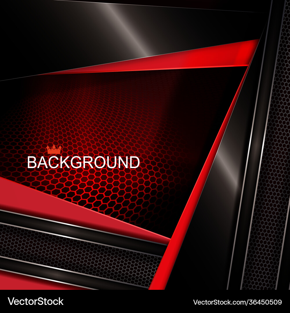 Abstract mesh red background with gradient vector image