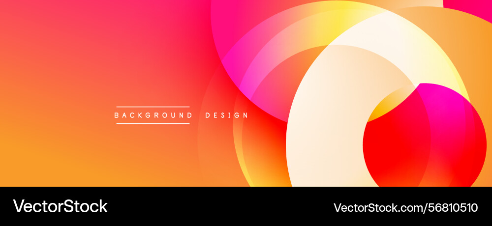 Abstract gradient background overlapping circles Abstract gradient background overlapping circles vector image