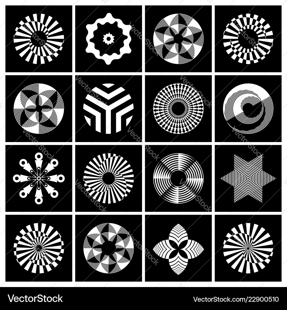 Design elements set Design elements set vector image